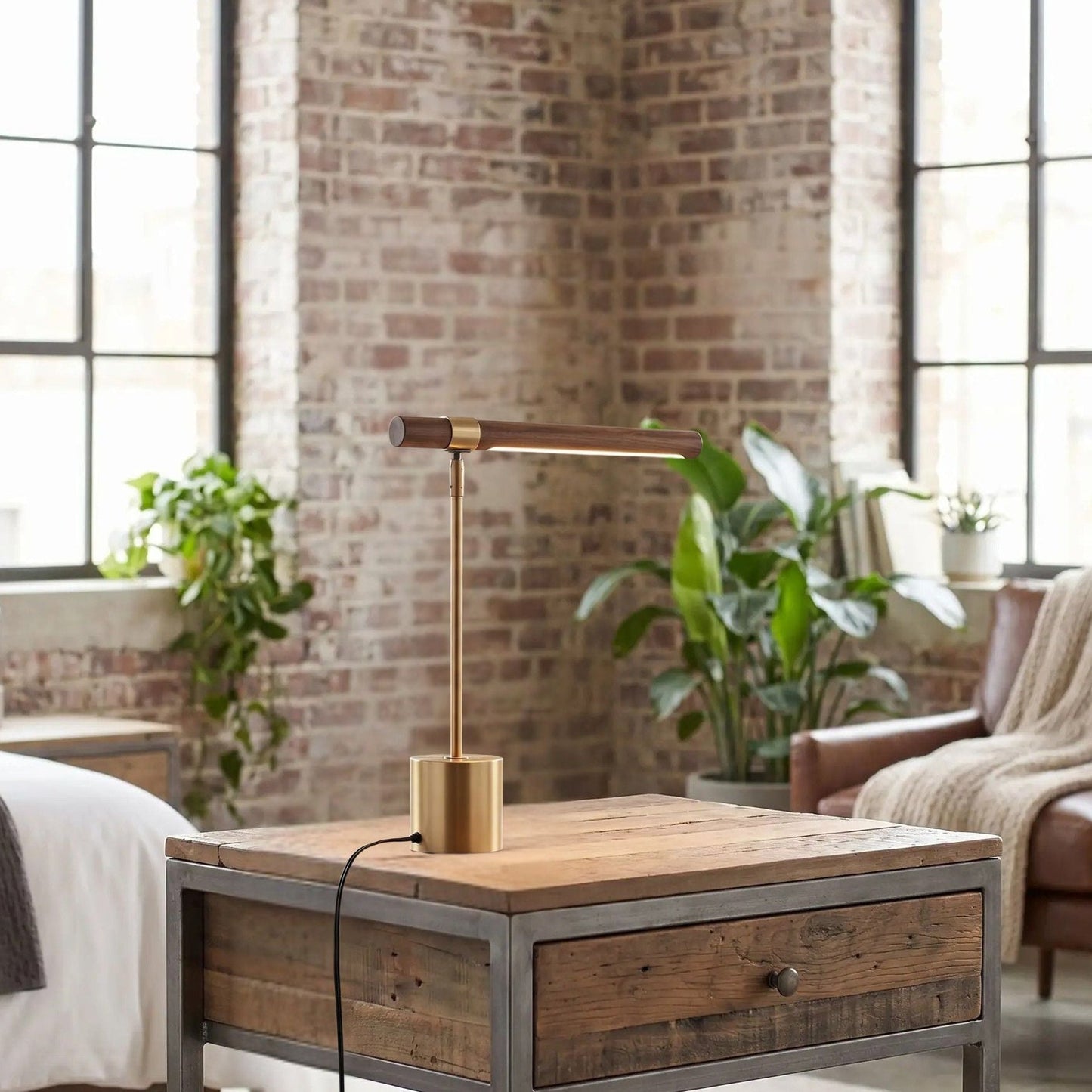 wooden table lamp | Wood Design LED 3