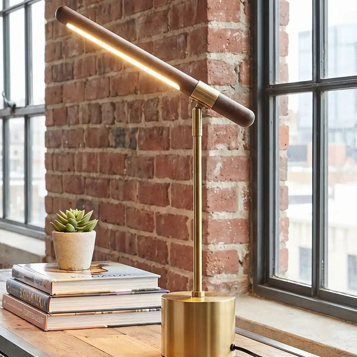 wooden table lamp | Wood Design LED 8