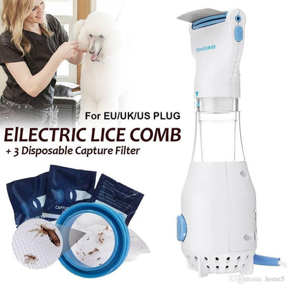 Luxora Electric Lice Comb for Safe and Chemical-Free Removal
