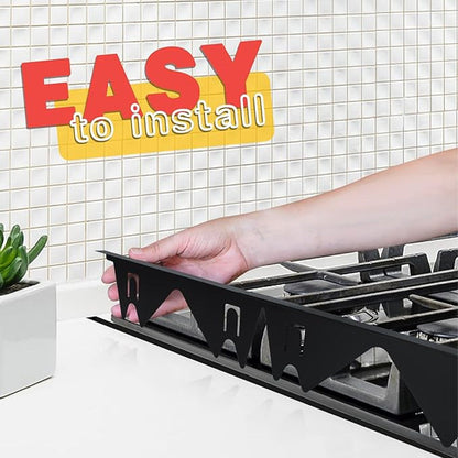 Royaleva Stove Gap Cover - Adjustable Stainless Steel Design