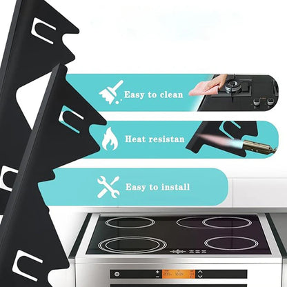 Royaleva Stove Gap Cover - Adjustable Stainless Steel Design