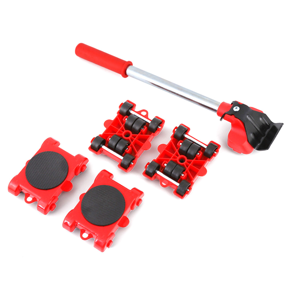 Royaleva Furniture Movers Set – Heavy-Duty Lifter & 360° Rollers for Easy Moving