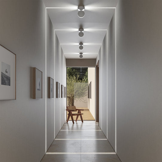 RoyaleGlow AquaBeam - Outdoor LED Wall Lamp 360° Rotatable