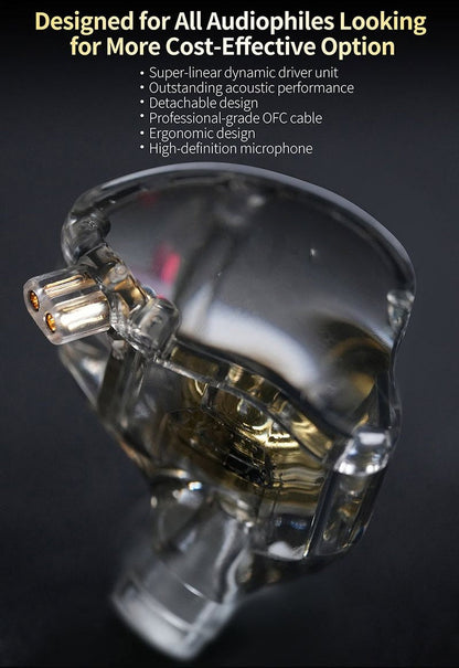 Royaleva In-Ear Monitors with Detachable Cable Design